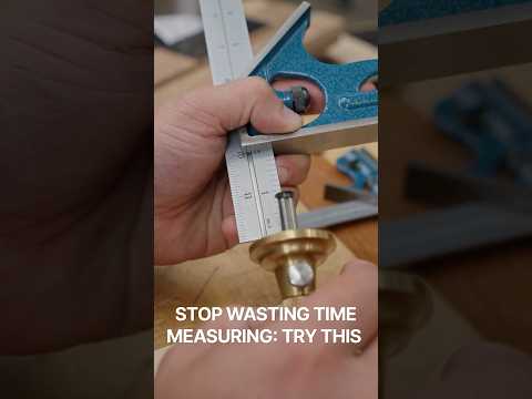 The Only Measuring Tool You Actually Need #woodworking #shorts #diy — YouTube video thumbnail