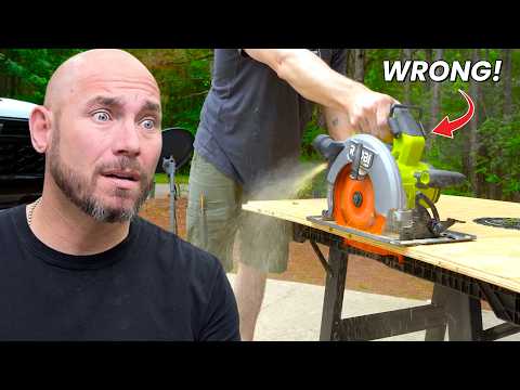 NEVER Use Woodworking Tools Like This (most beginners do) — YouTube video thumbnail
