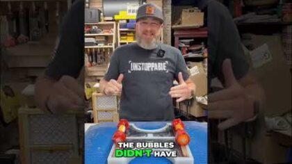 Resin Bubbles? Fix THIS Thick Swirl Mistake! No More Flaws! #shorts — YouTube video thumbnail