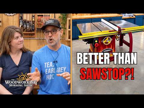 My Old Table Saw Is Better Than My SawStop… Except for One Thing | Woodworking Morning Show — YouTube video thumbnail