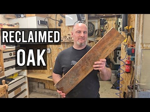 Refurbished Oak Window Sill To Cookie Bowl — YouTube video thumbnail